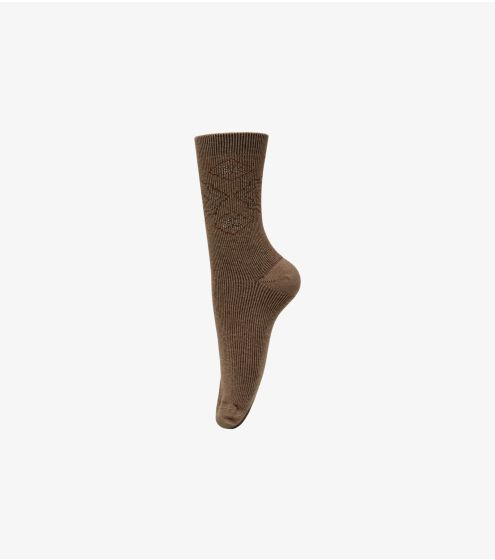 Κάλτσες με Λούρεξ σε Wool & Cotton Blend