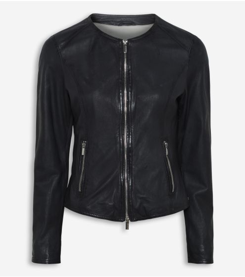 Feminine Nappa Leather Jacket