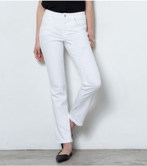 White Feminine Fit Jeans