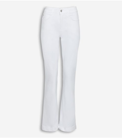 Boot Cut White Jeans