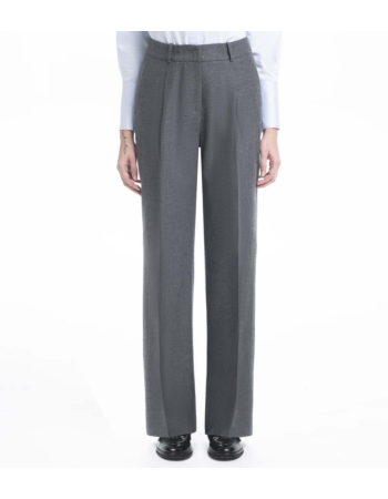 Παντελόνι με Πιέτες σε Ολόμαλλη Φανέλα