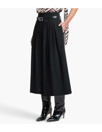 Jupe Culotte Mε Πιέτες σε Kρεπ