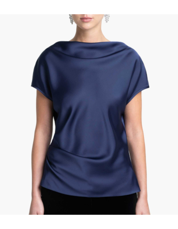 Μπλούζα Ντραπέ σε Σατέν