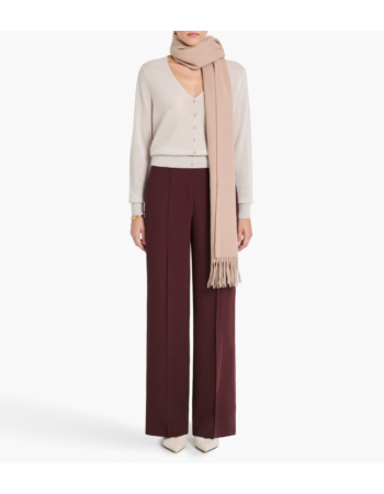Παντελόνι Wide Leg σε Μάλλινο Κρεπ