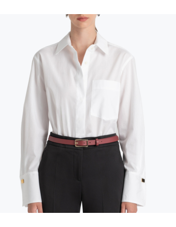 Πουκάμισο Oversized Με Μανικετόκουμπα