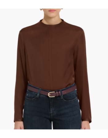 Μπλούζα Cowl Neck Σατέν