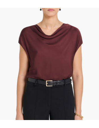 Top Draped Satin