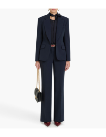 Blazer Fitted σε Κρεπ