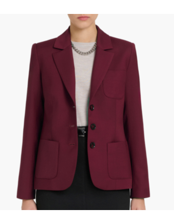 Blazer Fitted σε 100% Premium Wool