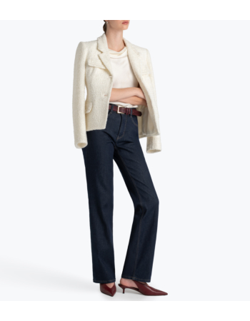 Zακέτα Cropped σε Wool Blend Boucle