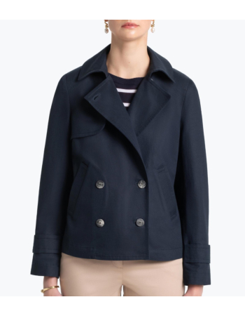 Γκαμπαρντίνα Cropped Linen Cotton Blend