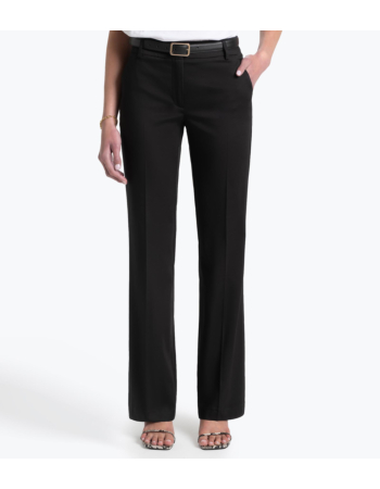 Παντελόνι Straight Leg σε Σατέν Γκαμπαρντίνα