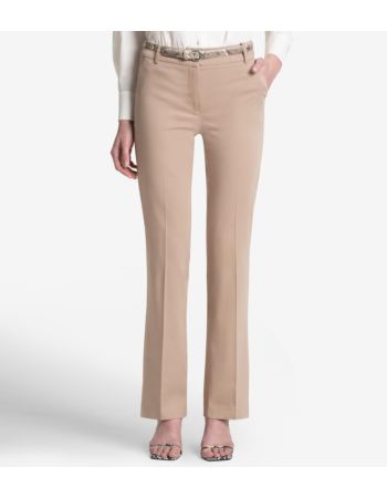 Παντελόνι Straight Leg σε Σατέν Γκαμπαρντίνα