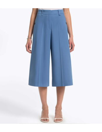 Jupe Culotte σε Σατέν Γκαμπαρντίνα