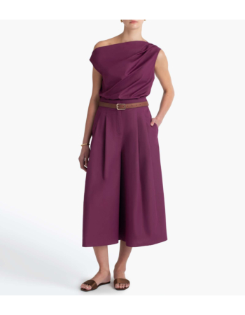 Jupe Culotte σε Stone Wash Poplin