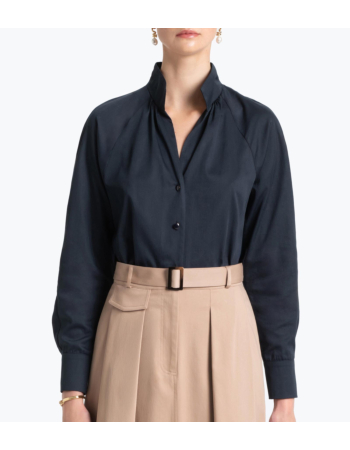 Πουκάμισο Raglan σε Σατέν Ποπλίνα