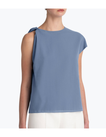 Τοπ με Δέσιμο σε Cotton Bουάλ