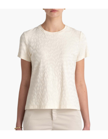 Τ-Shirt σε Jacquard Cotton