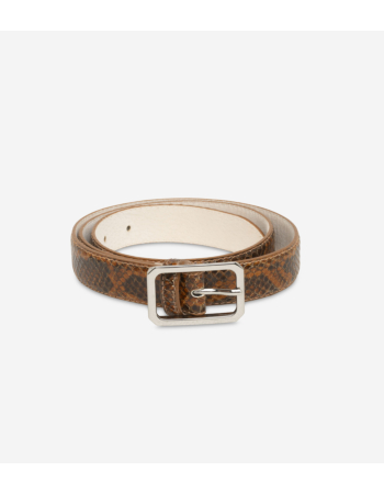 Ζώνη Δερμάτινη σε Snake Print