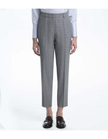 Παντελόνι Skinny Prince de Galles σε Wool Blend