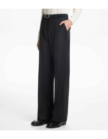 Παντελόνι Wide Leg σε 100% Μαλλί