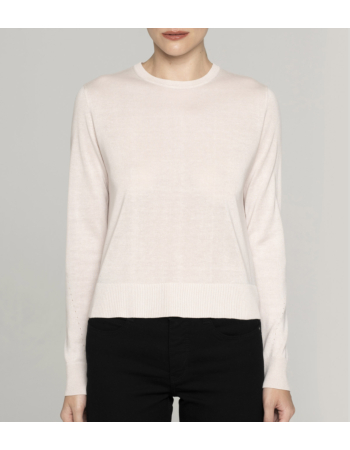 Μπλούζα Crewneck σε Μετάξι & Κασμίρι