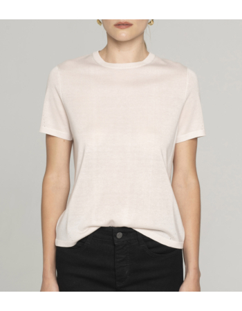 T-shirt σε Μετάξι και Κασμίρι