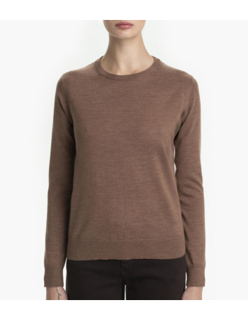 Μπλούζα Crewneck σε 100% Wool Merino