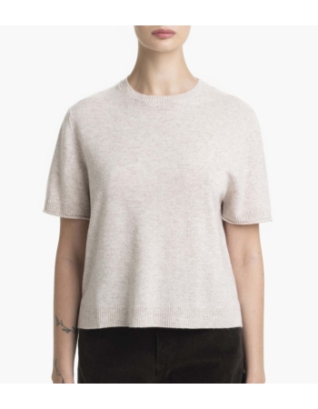 T-shirt Βoxy σε Μαλλί και Κασμίρι