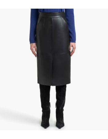 Φούστα Pencil σε Δέρμα Nappa