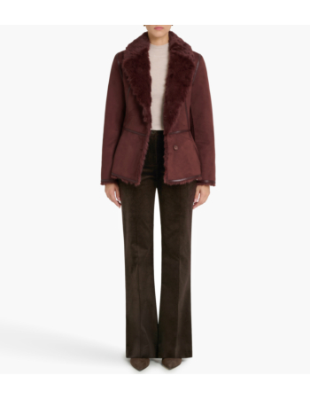 Reversible Shearling Blazer
