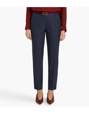 Παντελόνι Skinny σε Plaid Pure Wool
