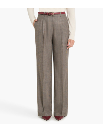 Παντελόνι Pleated σε Pure Wool
