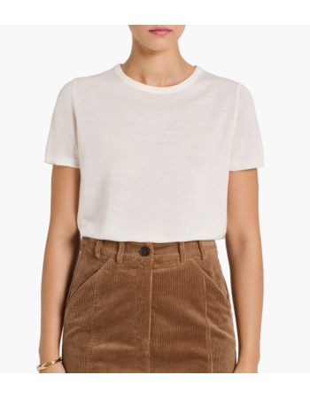 T-shirt σε 100% Wool Merino