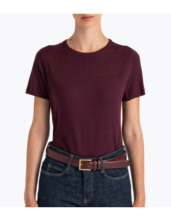 T-shirt σε 100% Wool Merino