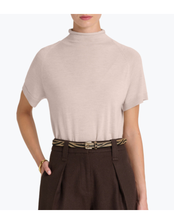 Cowl-Neck Πλεκτό σε 100% Κασμίρι