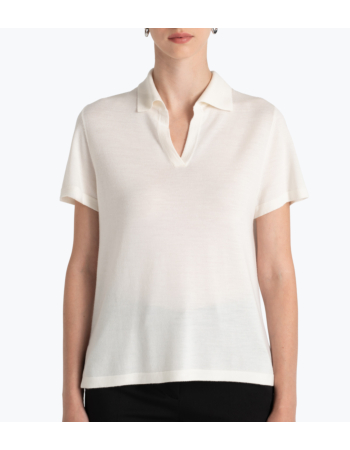 Polo Neck με Μαλλί & Μετάξι