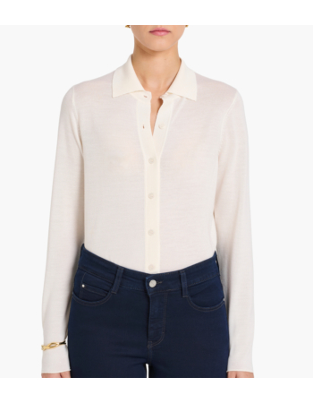 Knit Shirt με Μαλλί & Μετάξι