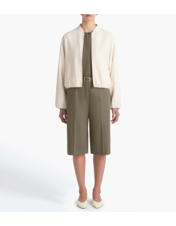 Μπουφάν Bomber σε Viscose Blend