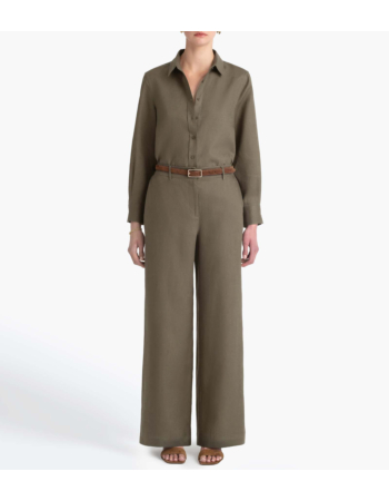 Παντελόνι Wide Leg σε 100% Λινό