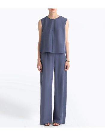 Παντελόνι Wide Leg σε 100% Μετάξι