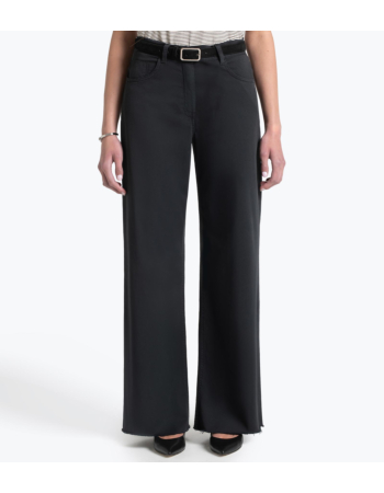 Παντελόνι Flared σε Cotton Blend