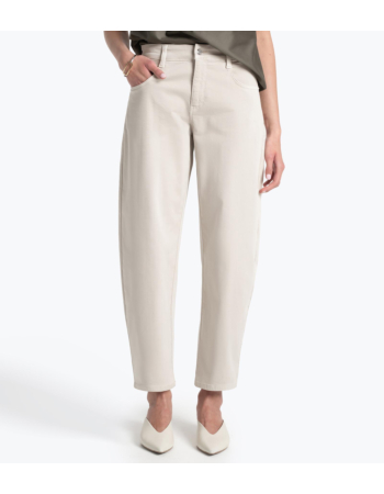 Colored Barrel Leg Jeans