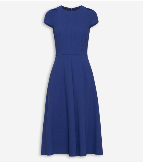 Φόρεμα Midi σε Μάλλινο Κρεπ