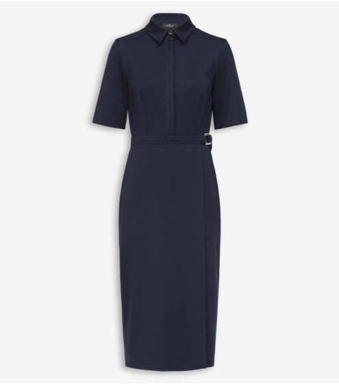 Φόρεμα - Shirt σε Jersey με Παρθένο Μαλλί