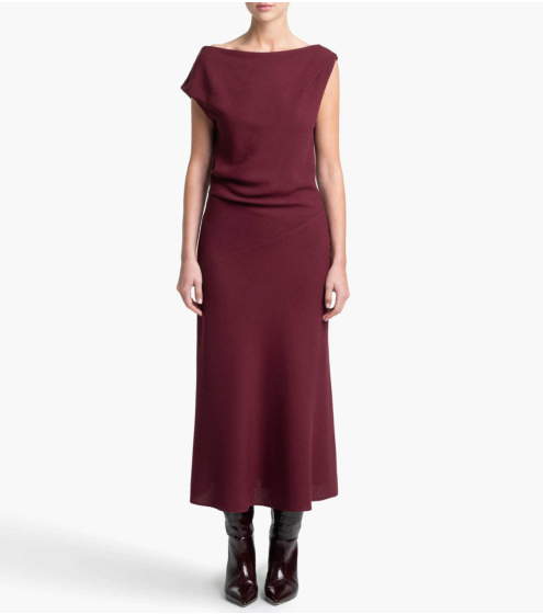 Φόρεμα Ντραπέ σε Κρεπ