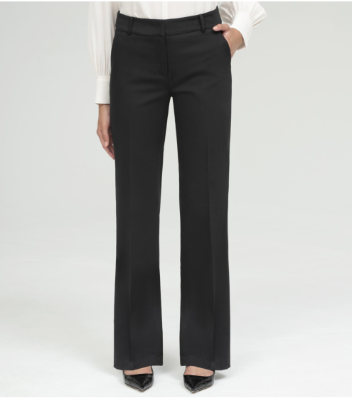 Παντελόνι Straight Leg σε Σατέν Γκαμπαρντίνα