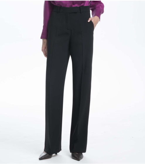 Παντελόνι Straight Leg σε Κρεπ