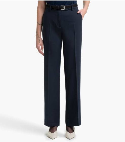 Παντελόνι Straight Leg σε Κρεπ