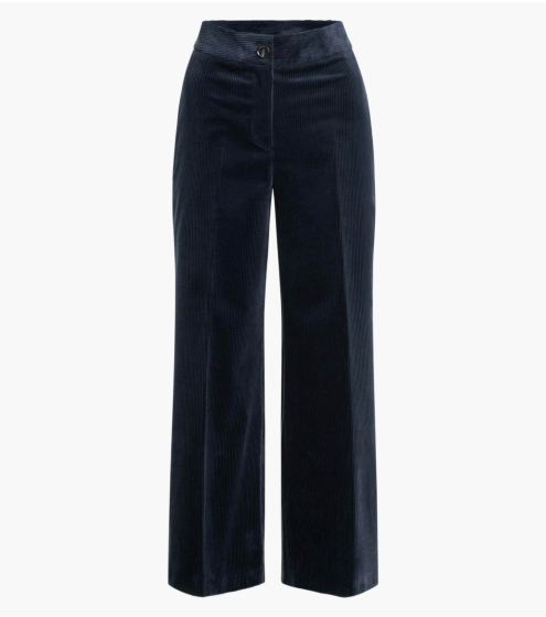 Παντελόνι Cropped σε Cotton Kοτλέ